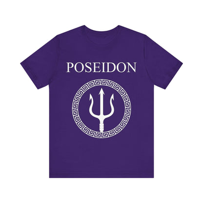 Team Purple / S Poseidon Ancient Greek God T-Shirt