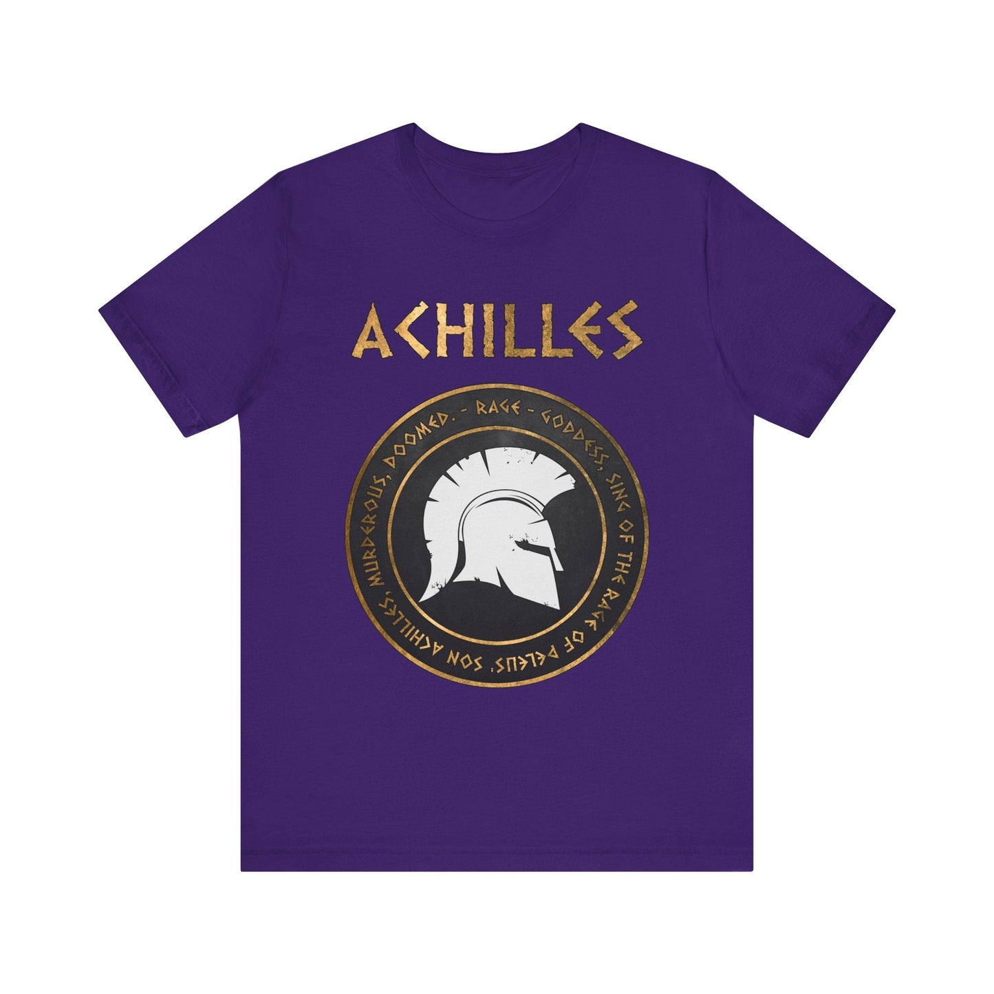 Team Purple / S Rage of Achilles - Homer the Iliad T-Shirt