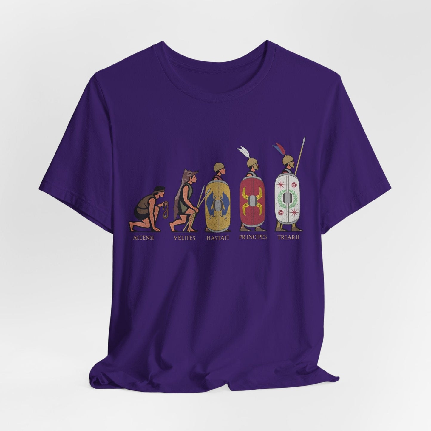 Team Purple / S Roman Army Polybian Evolution T-Shirt