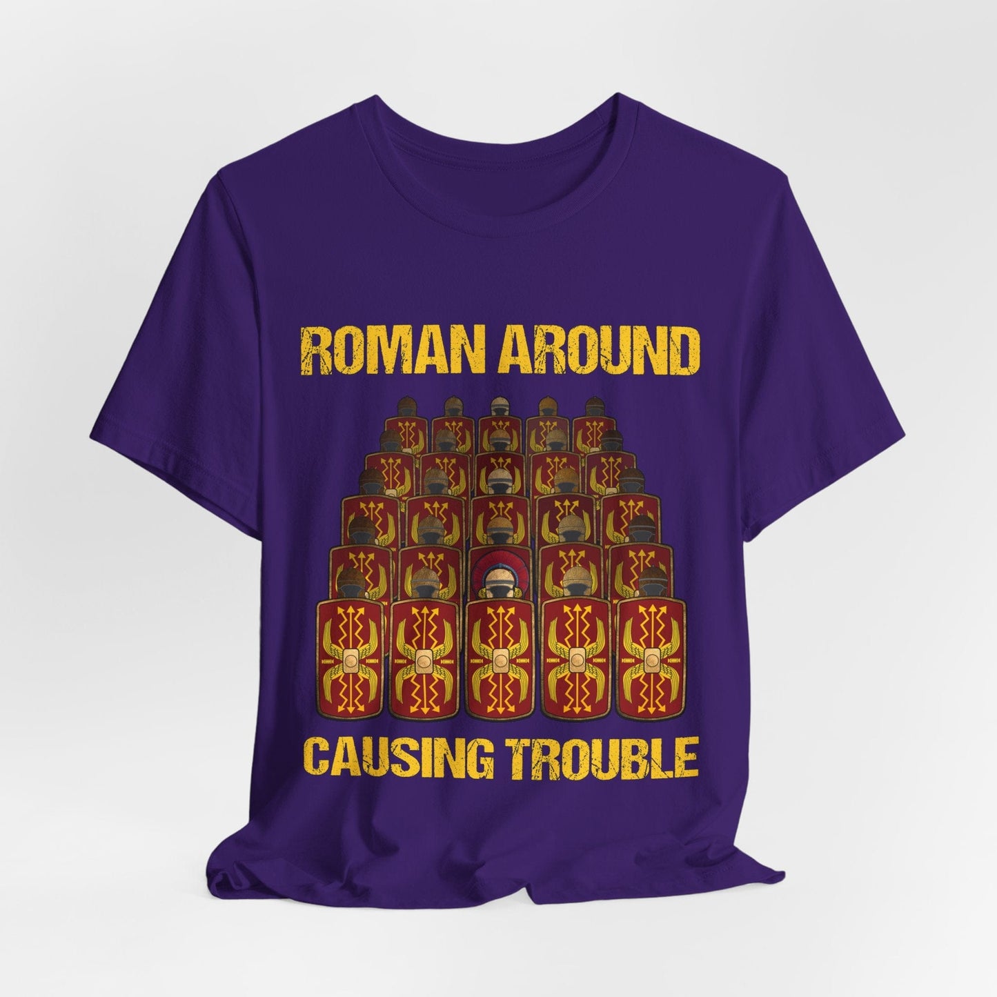 Team Purple / S Roman Around, Causing Trouble T-Shirt
