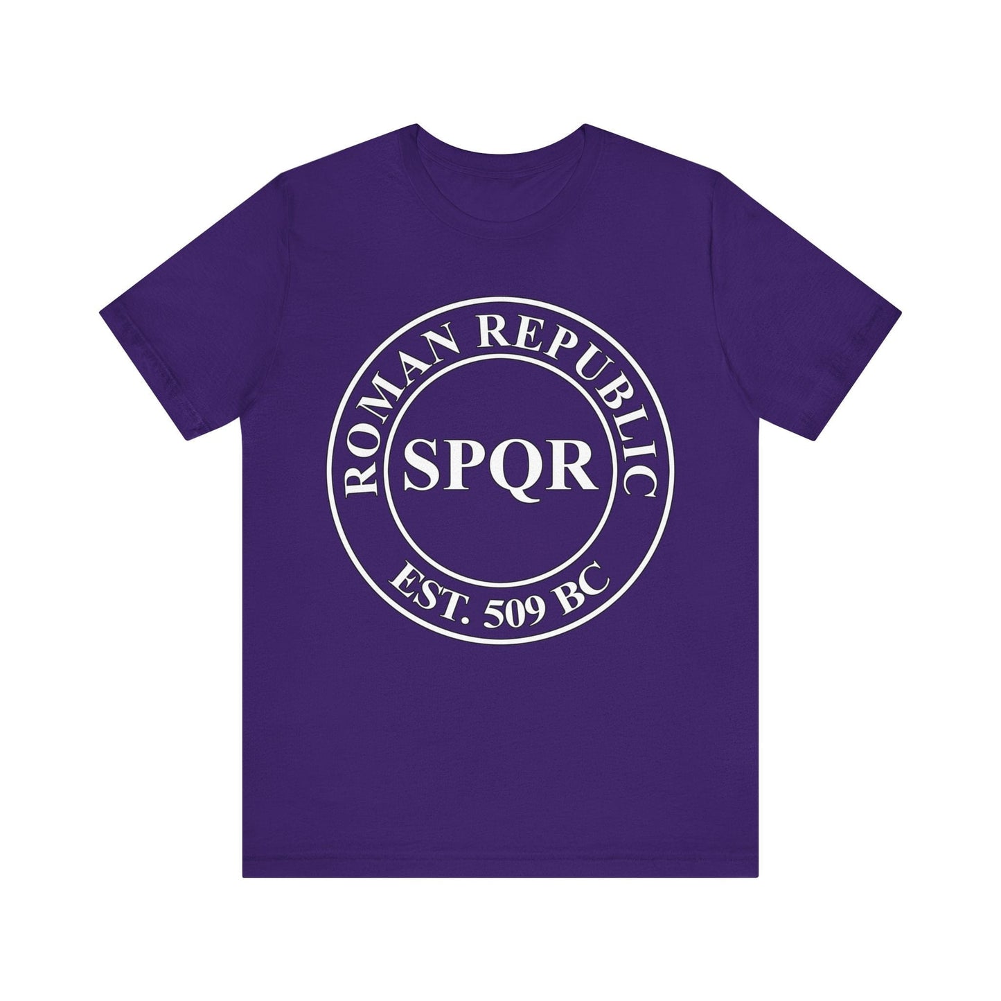 Team Purple / S Roman Republic Founding SPQR 509 BC T-Shirt