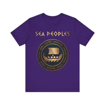 Team Purple / S Sea Peoples - The Late Bronze Age Collapse History T-shirt