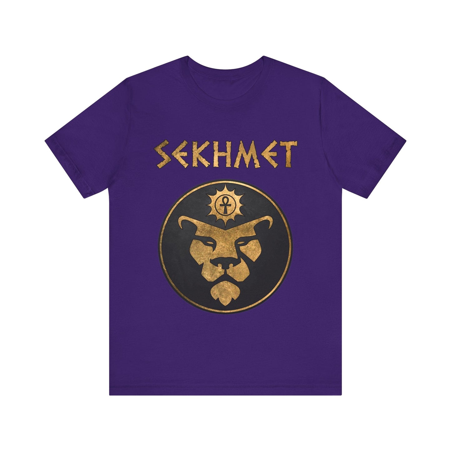 Team Purple / S Sekhmet Ancient Egyptian Goddess T-Shirt