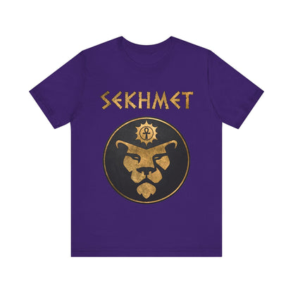 Team Purple / S Sekhmet Ancient Egyptian Goddess T-Shirt