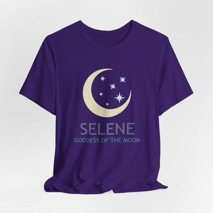 Team Purple / S Selene Greek Goddess of the Moon T-Shirt