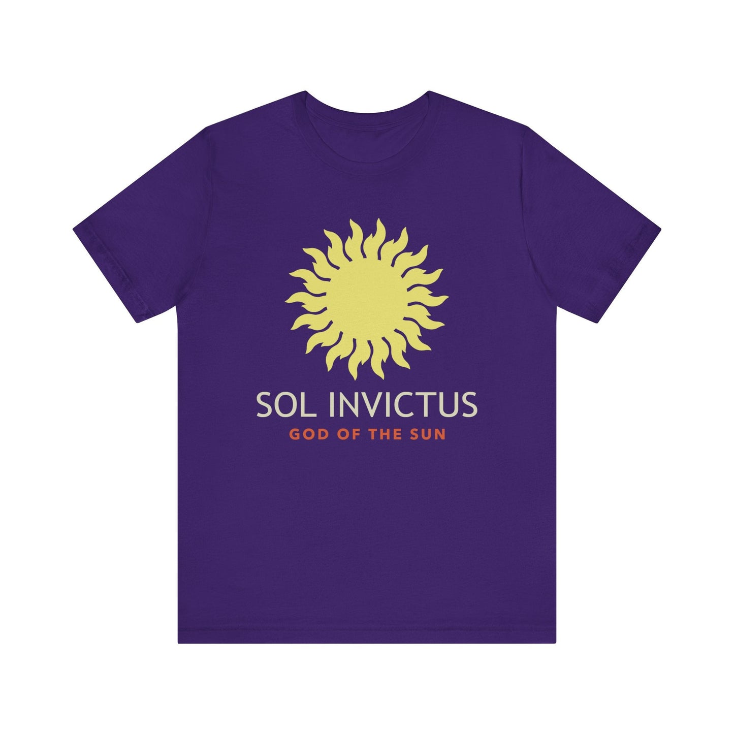 Team Purple / S Sol Invictus - Ancient Roman God Sun T-Shirt