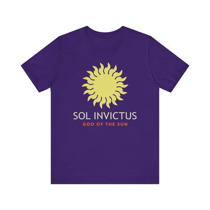 Team Purple / S Sol Invictus - Ancient Roman God Sun T-Shirt