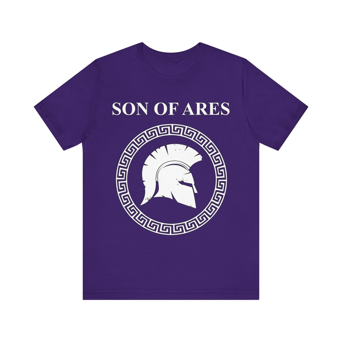 Team Purple / S Son of Ares Ancient Greek War God T-shirt