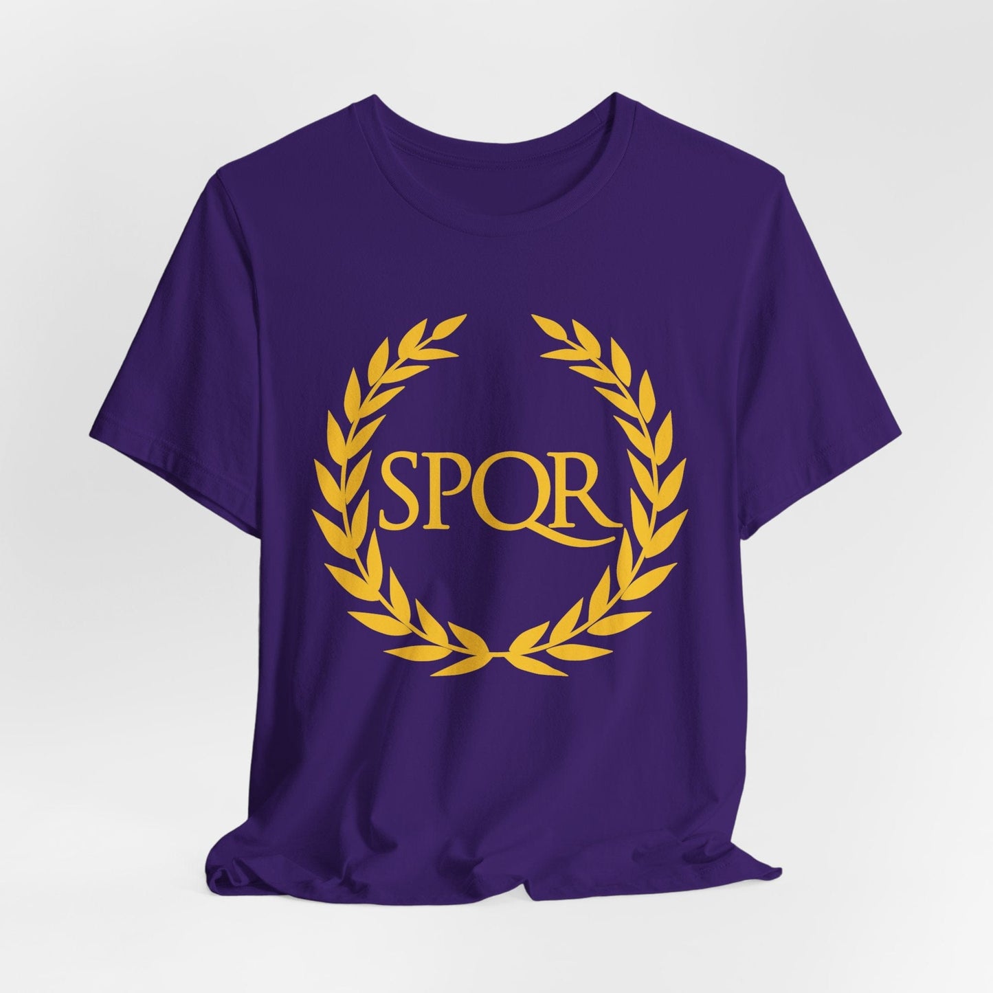 Team Purple / S SPQR Ancient Rome T-Shirt