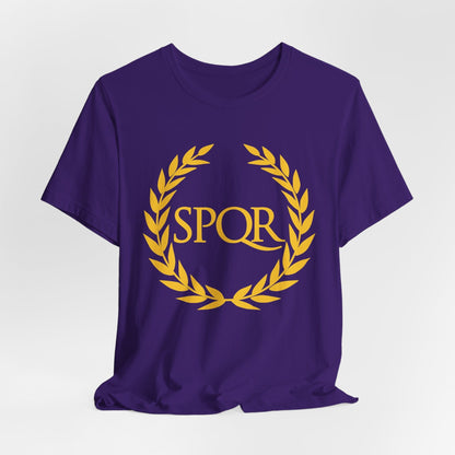 Team Purple / S SPQR Ancient Rome T-Shirt
