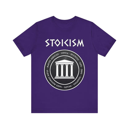 Team Purple / S Stoicism - Ancient Greek and Roman Philosophers T-Shirt