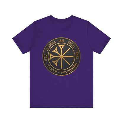 Team Purple / S Sumer Ancient Gods and Goddess - Seven Gods Who Decree T-shirt