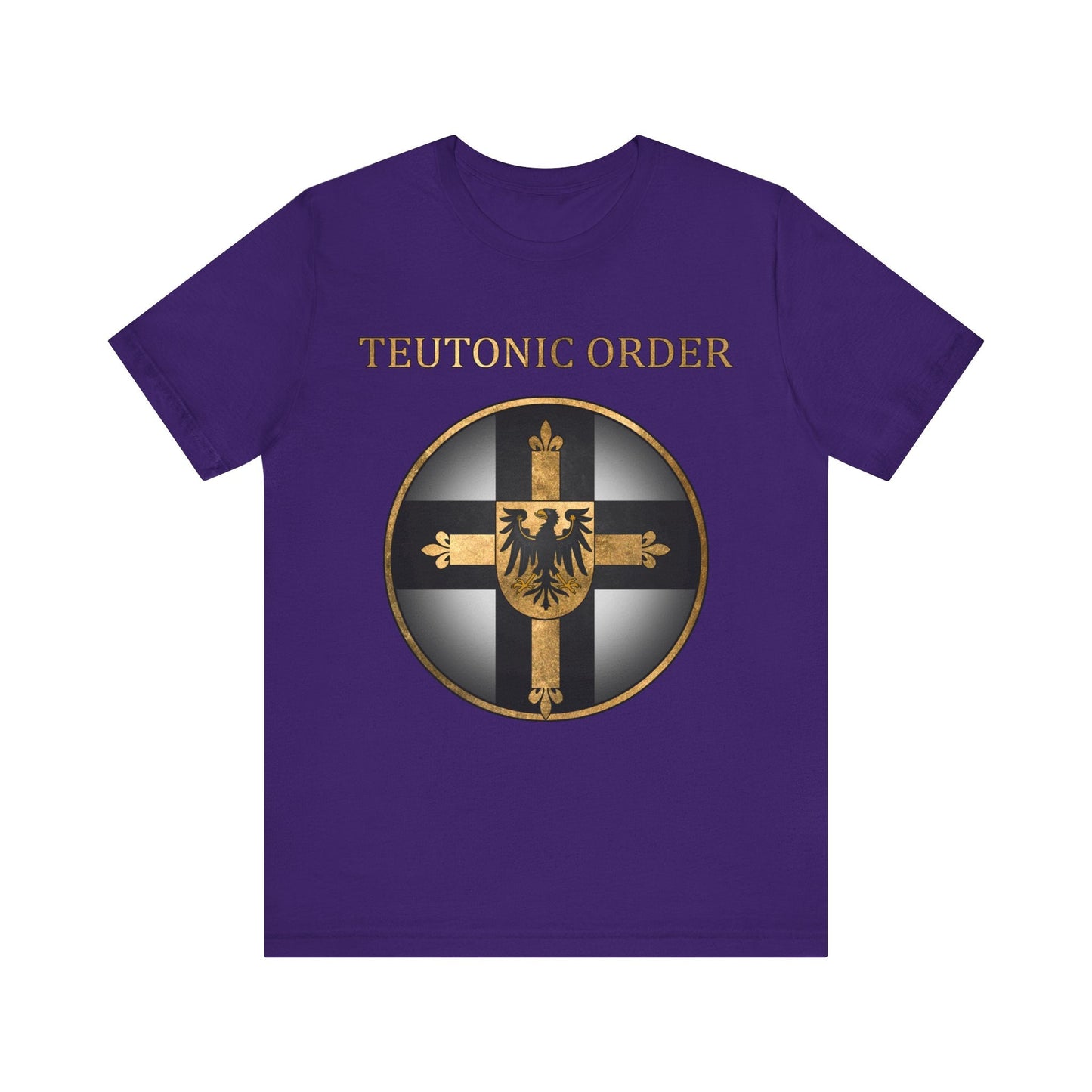 Team Purple / S Teutonic Order Symbol - Teutonic Knights T-shirt
