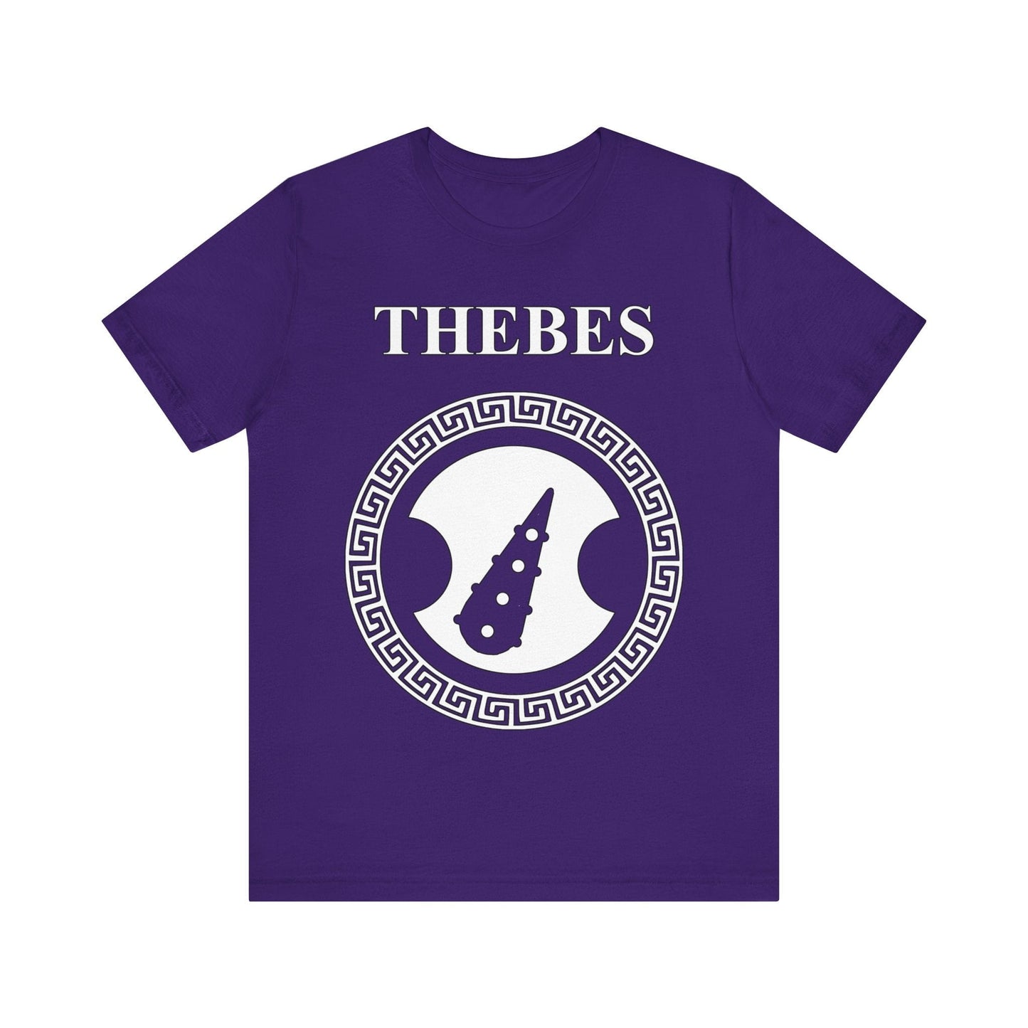 Team Purple / S Thebes Sacred Band Ancient Greek City-State T-Shirt