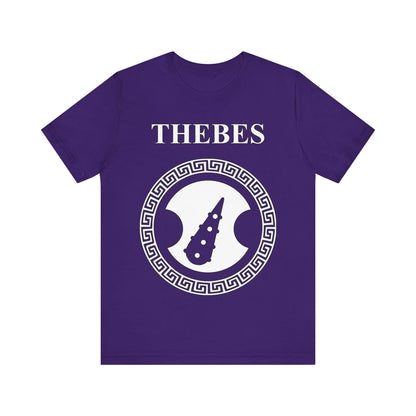 Team Purple / S Thebes Sacred Band Ancient Greek City-State T-Shirt