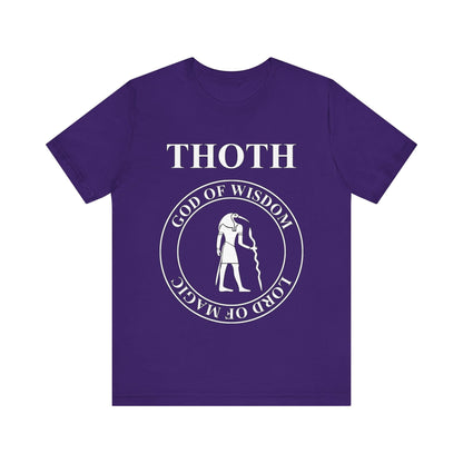 Team Purple / S Thoth Egyptian God of Wisdom and Magic T-Shirt