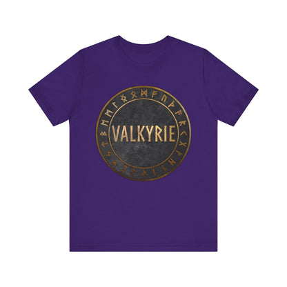 Team Purple / S Valkyrie - Norse Runes T-Shirt