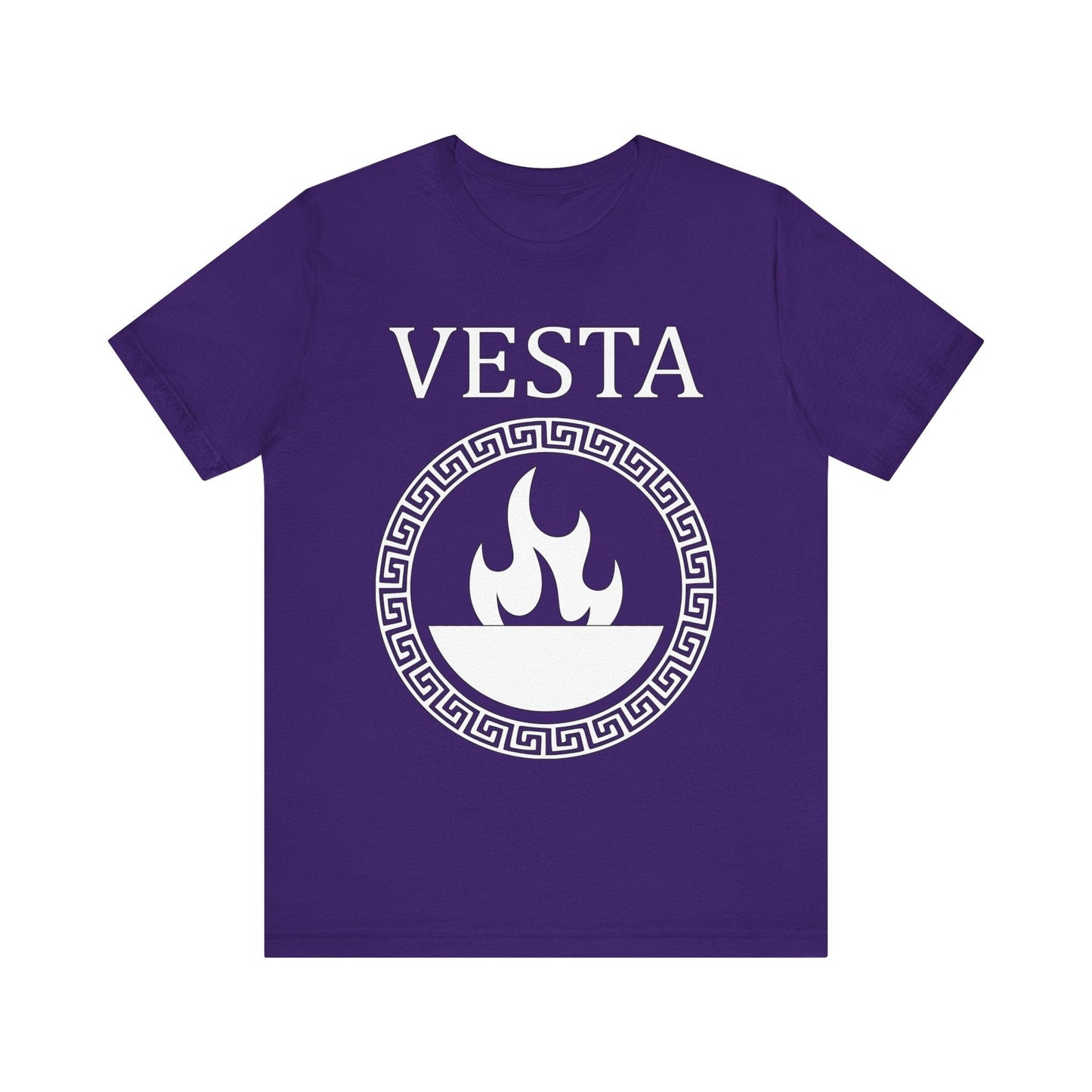 Team Purple / S Vesta Roman Goddess T-Shirt