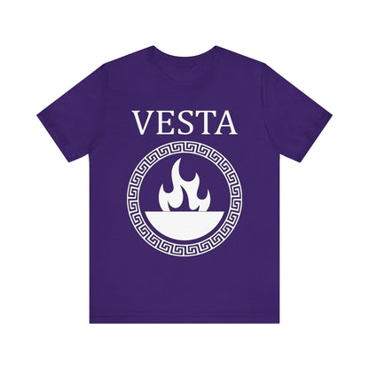 Team Purple / S Vesta Roman Goddess T-Shirt