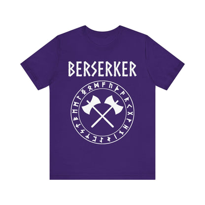 Team Purple / S Viking Berserker with Runes T-shirt