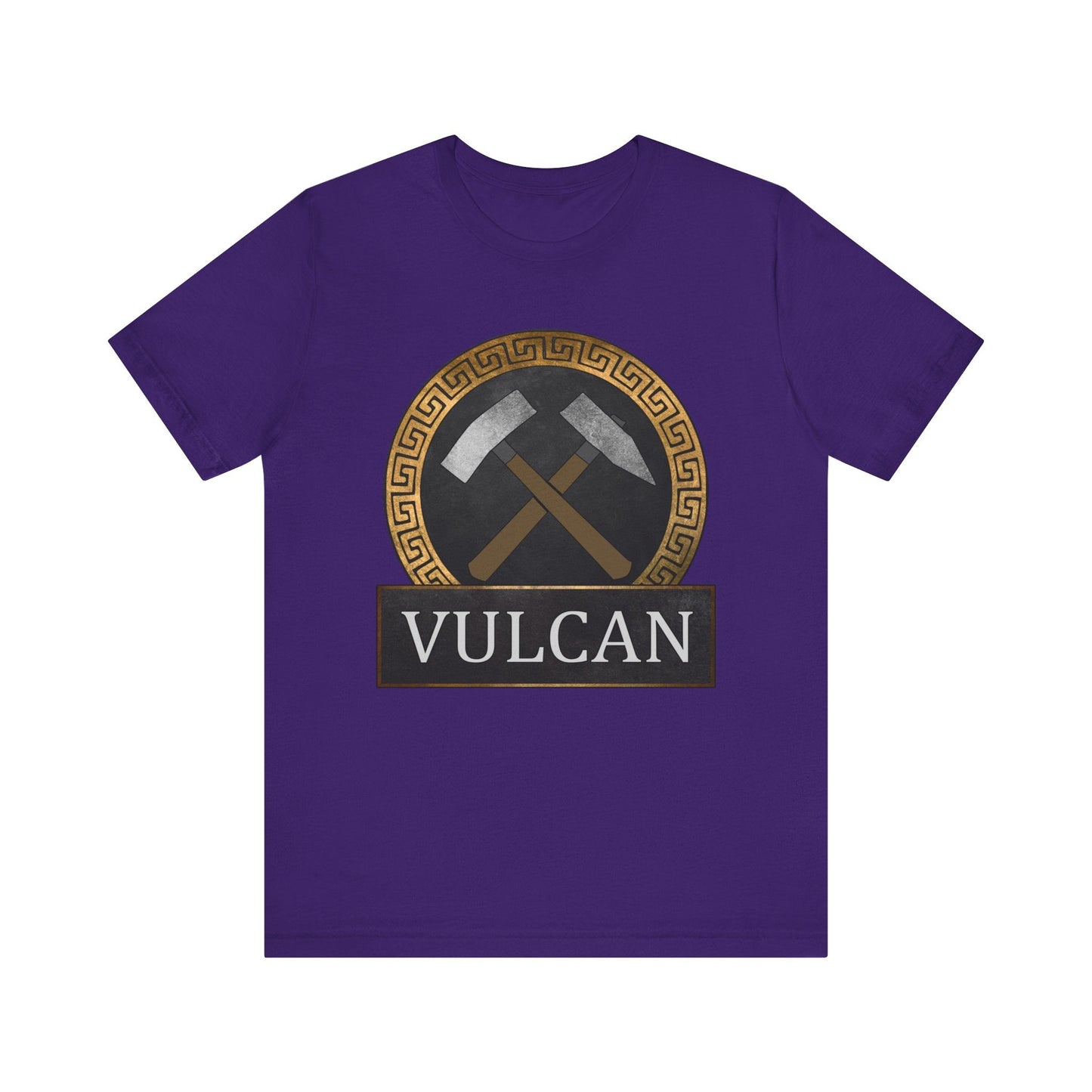 Team Purple / S Vulcan Ancient Roman God T-Shirt