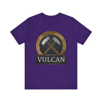 Team Purple / S Vulcan Ancient Roman God T-Shirt