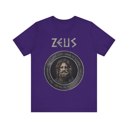 Team Purple / S Zeus Lord of Olympus T-Shirt