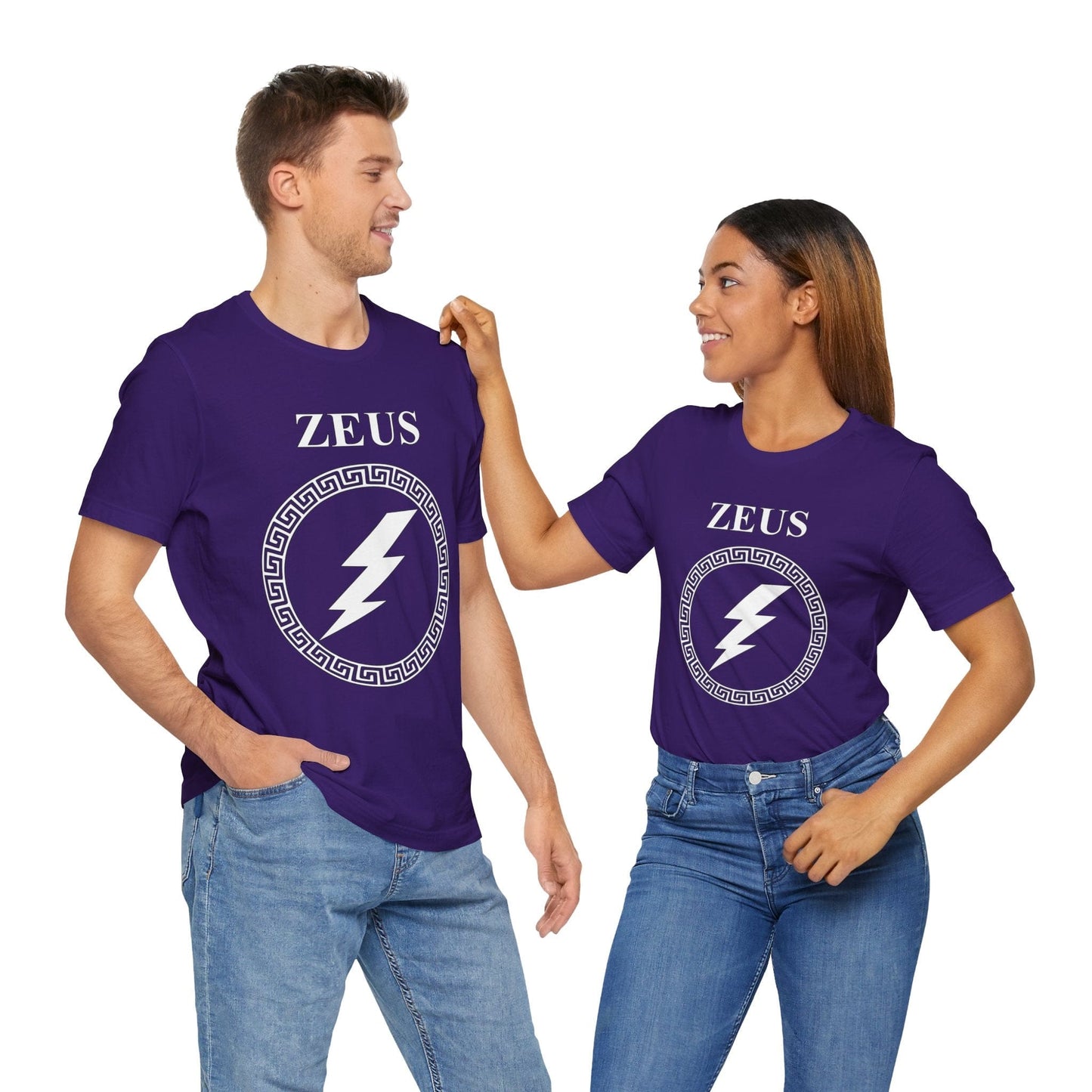 Team Purple / S Zeus Thunderbolt T-Shirt
