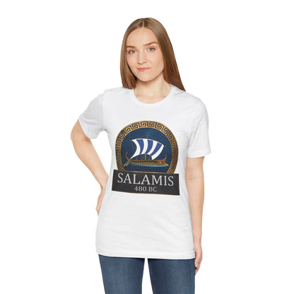 The Battle of Salamis 480 BC - Ancient Greece History T-shirt