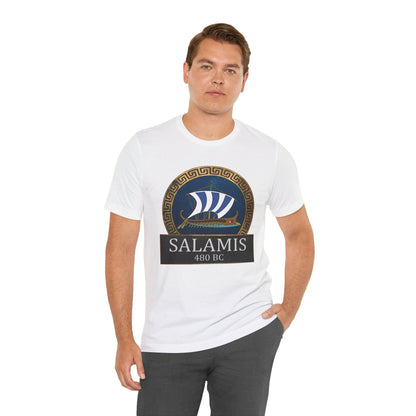 The Battle of Salamis 480 BC - Ancient Greece History T-shirt