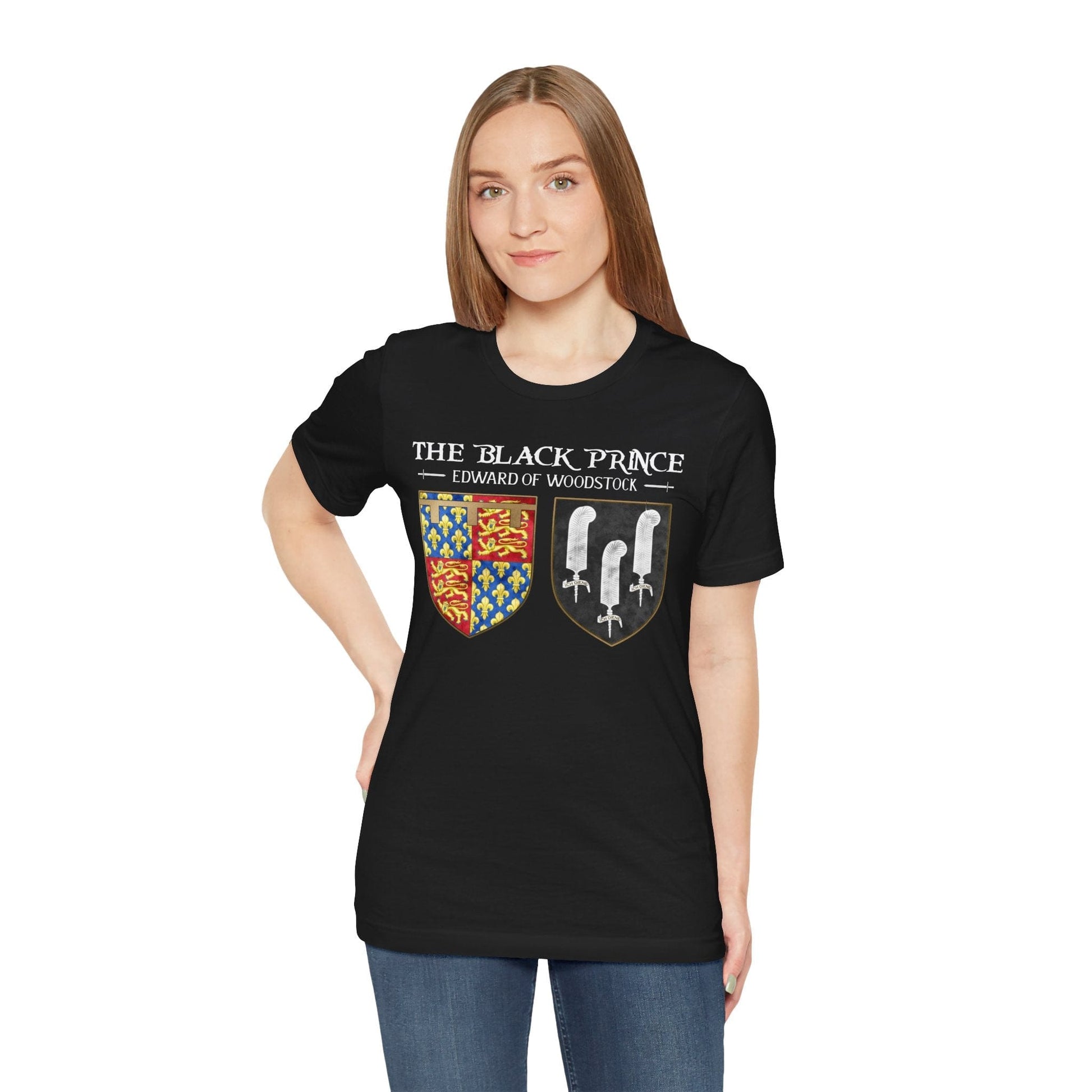 The Black Prince - Edward of Woodstock Heraldry T-Shirt