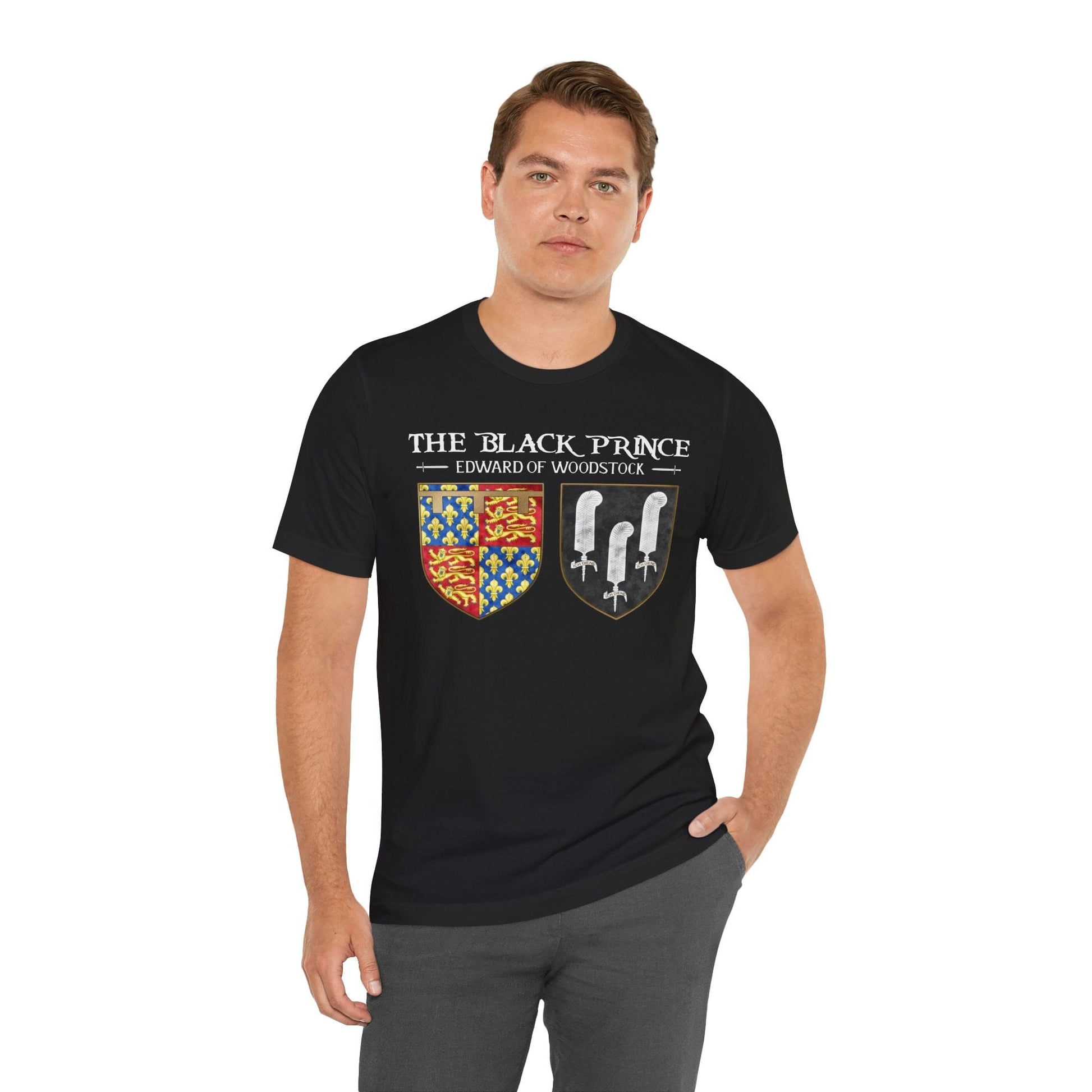 The Black Prince - Edward of Woodstock Heraldry T-Shirt