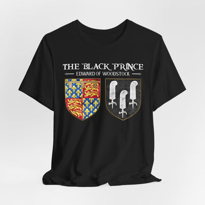 The Black Prince - Edward of Woodstock Heraldry T-Shirt