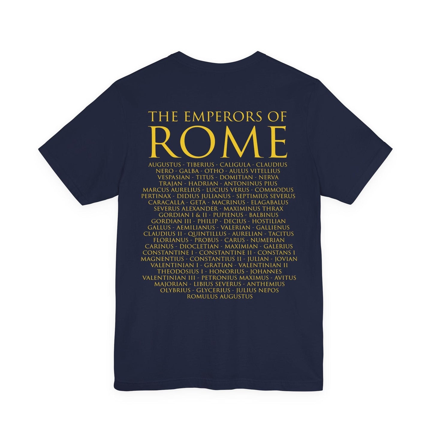 The Emperors of Rome - Double Sided T-Shirt