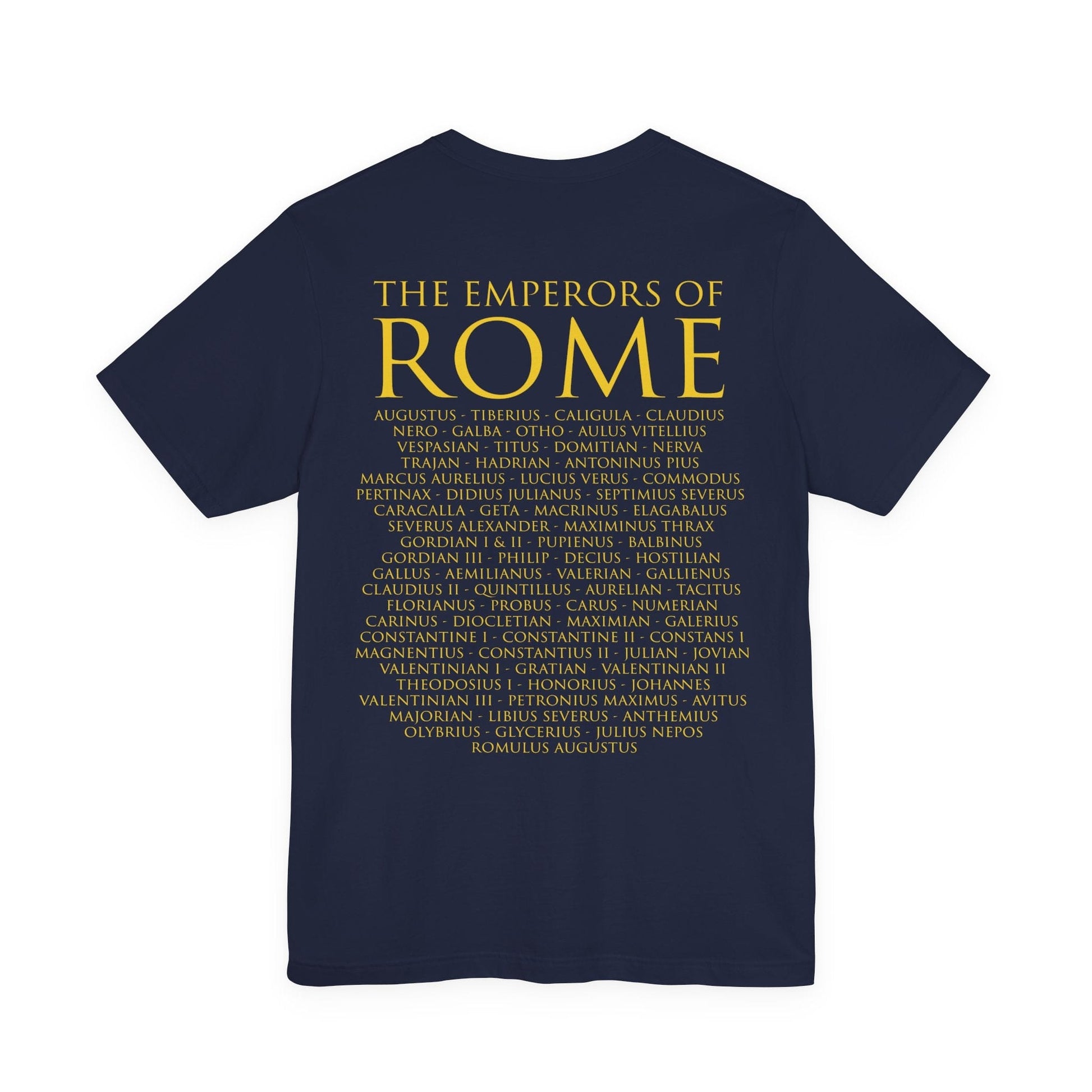 The Emperors of Rome - Double Sided T-Shirt