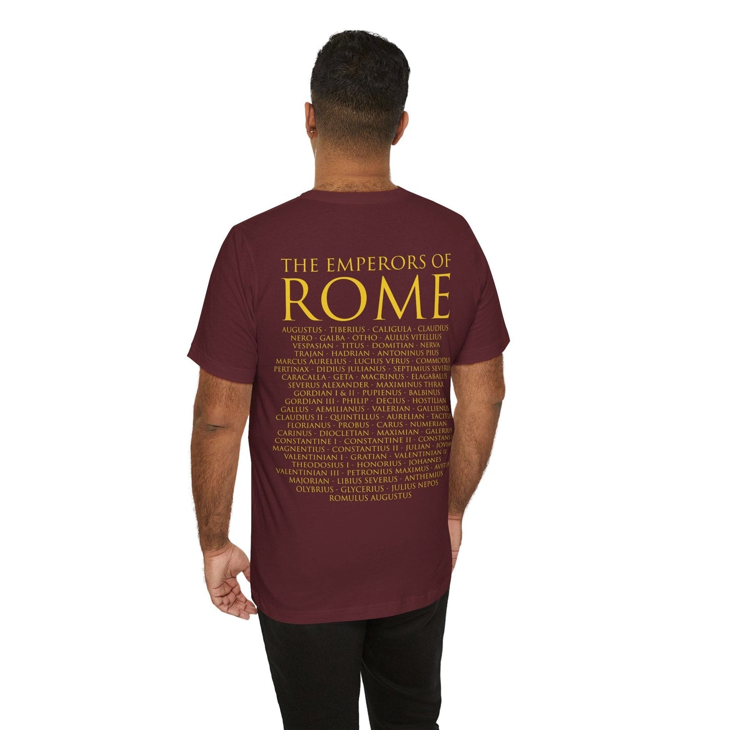 The Emperors of Rome - Double Sided T-Shirt