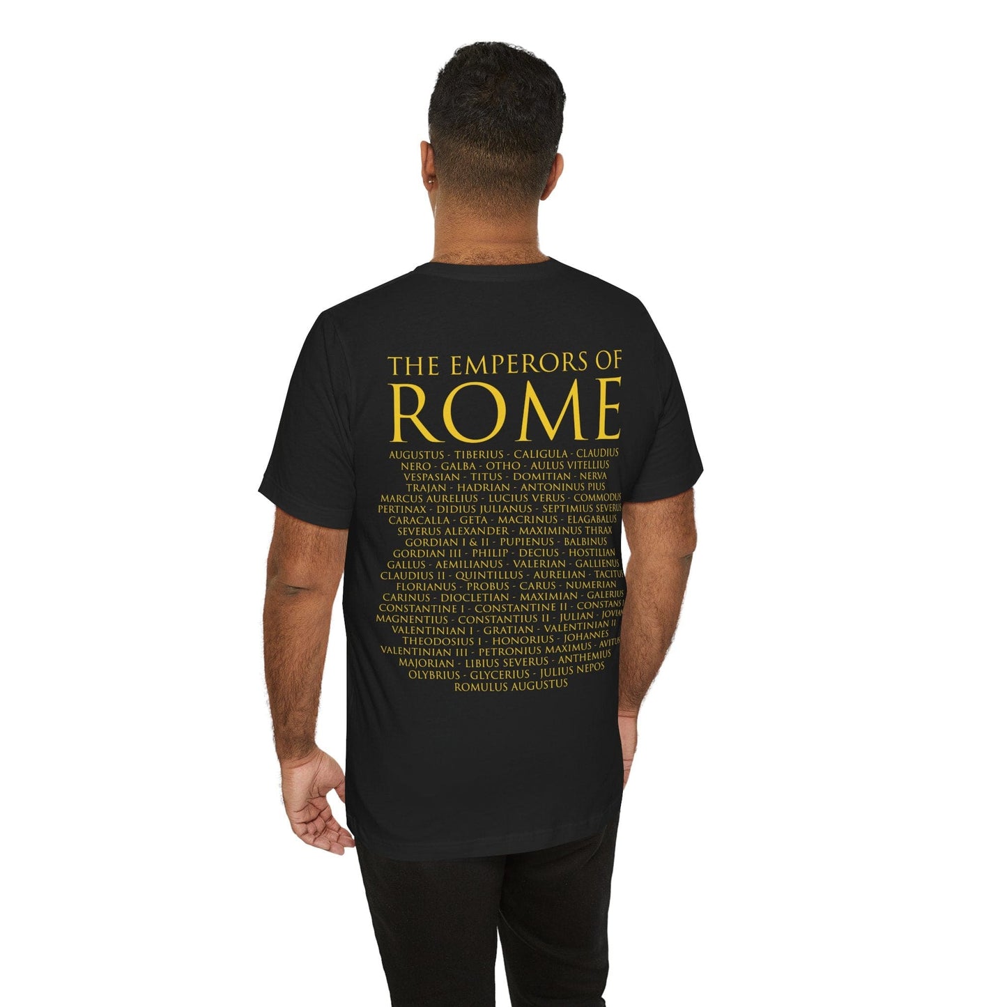 The Emperors of Rome - Double Sided T-Shirt