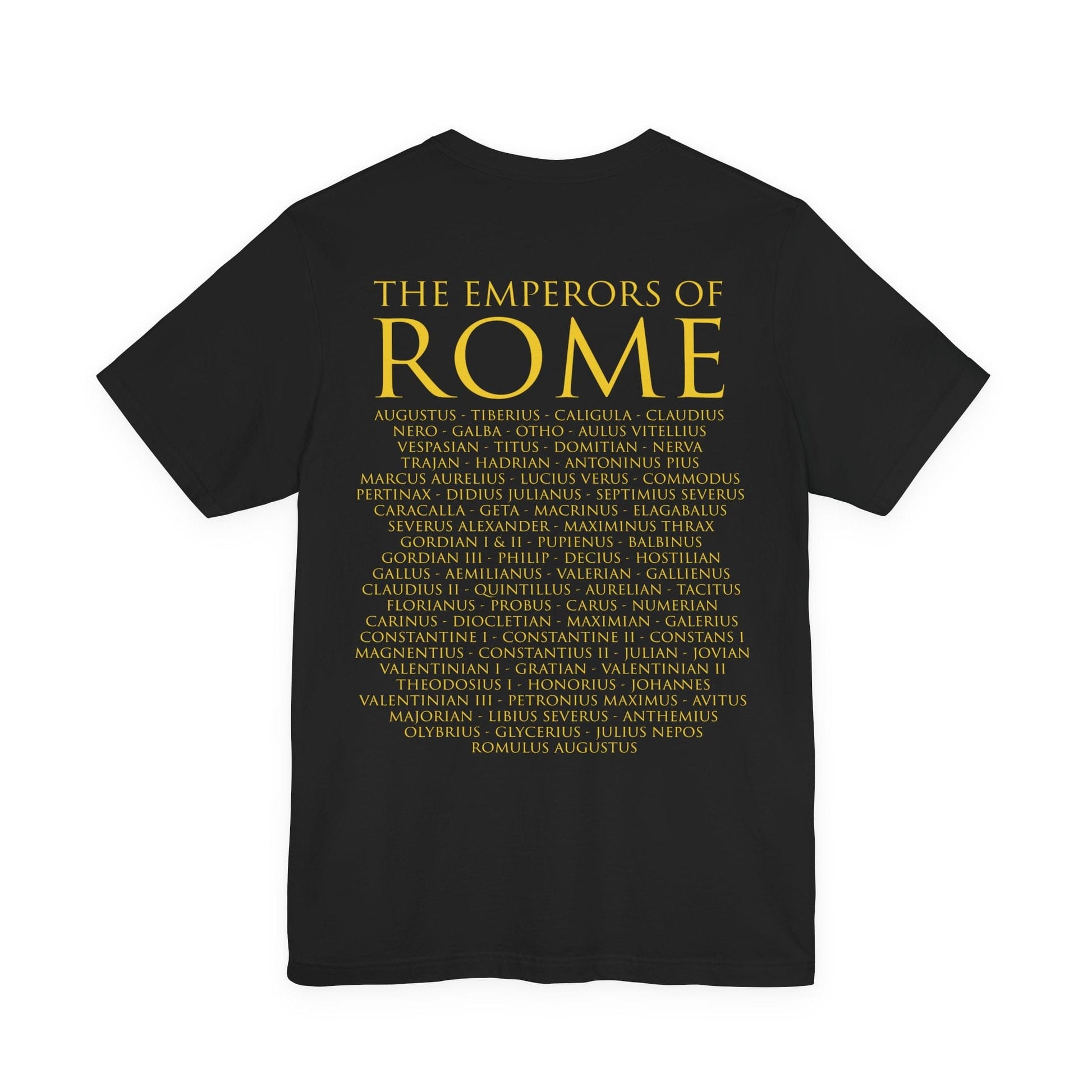 The Emperors of Rome - Double Sided T-Shirt