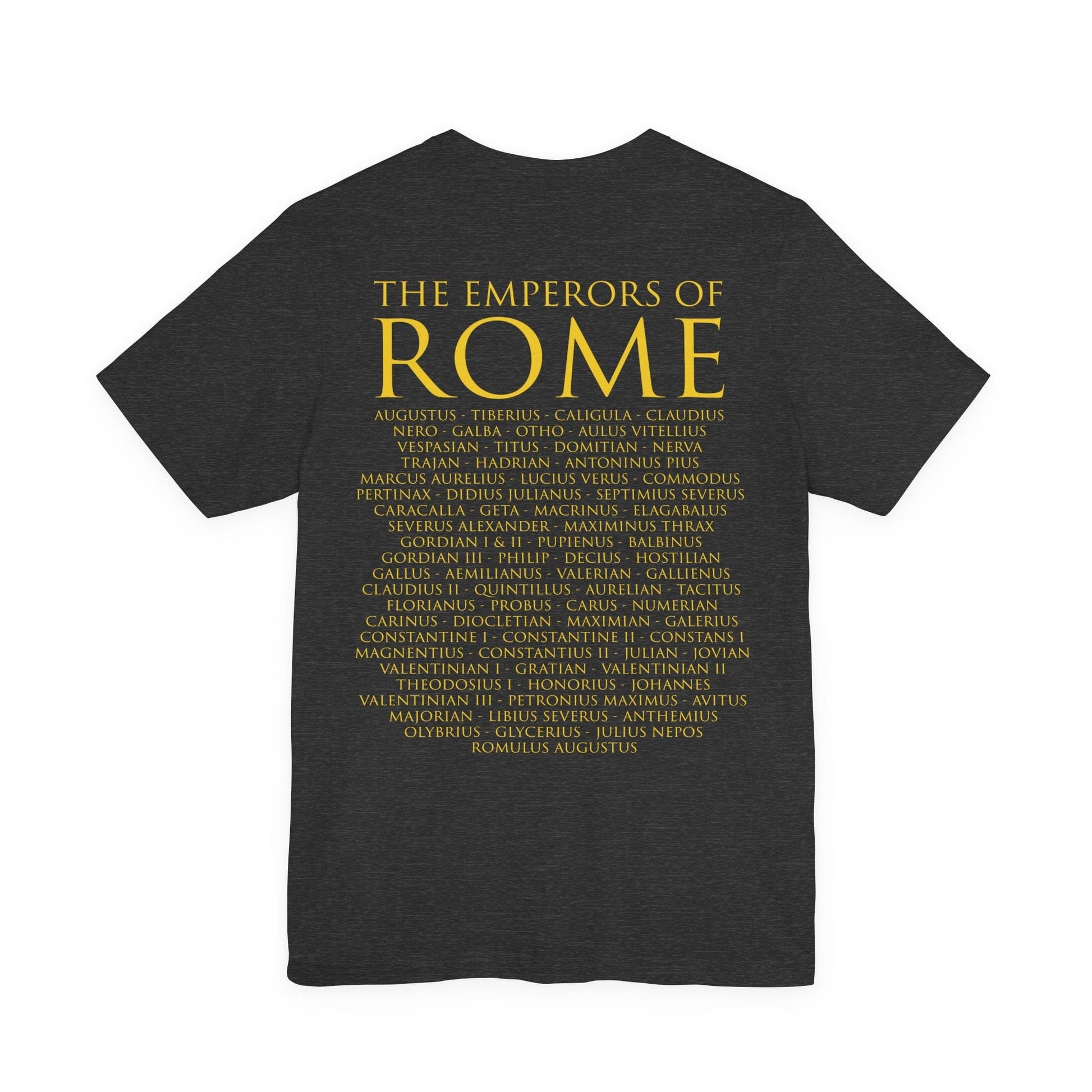 The Emperors of Rome - Double Sided T-Shirt