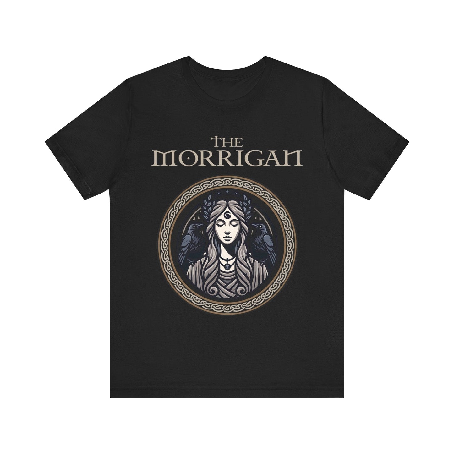 The Morrigan Celtic Goddess of Witchcraft - Celtic Mythology T-Shirt