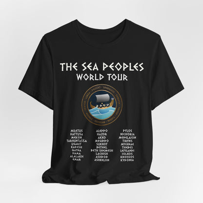 The Sea Peoples World Tour - Bronze Age History Meme - Funny History T-shirt