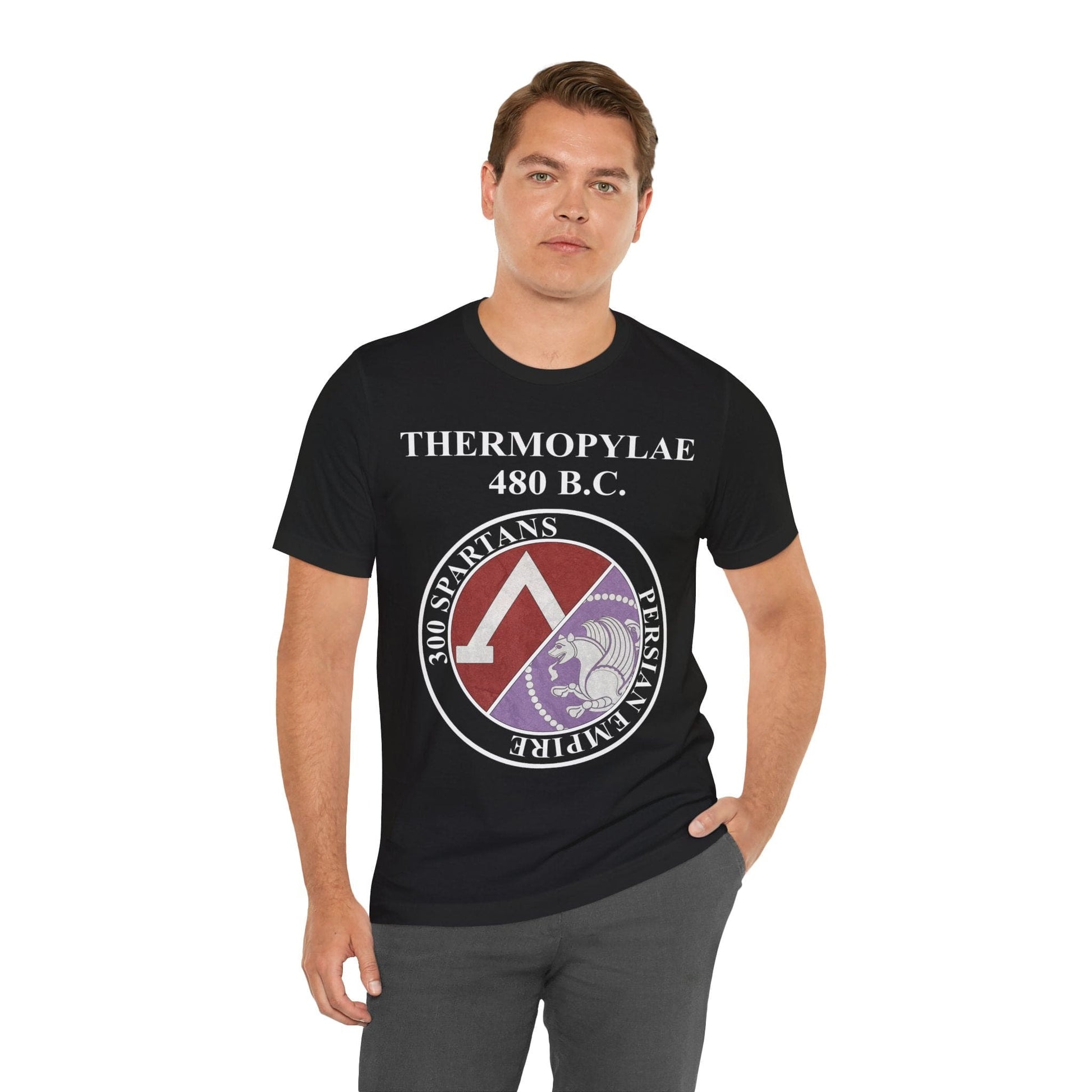 Thermopylae Sparta vs Persia Famous Battle T-shirt