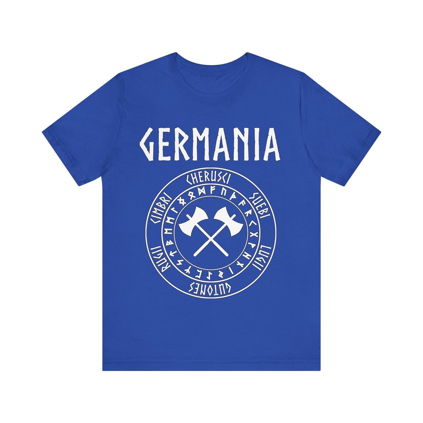 True Royal / S Germania Ancient Tribes of Germany Runes T-Shirt