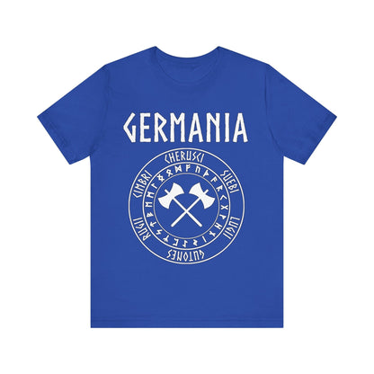 True Royal / S Germania Ancient Tribes of Germany Runes T-Shirt