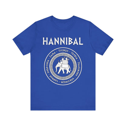 True Royal / S Hannibal Barca 2nd Punic War Battles War Elephant Symbol T-Shirt