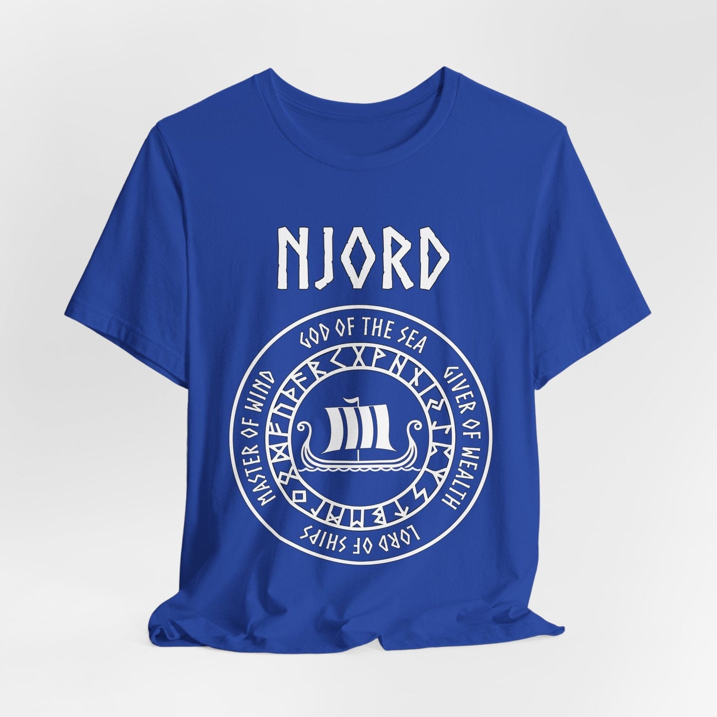 True Royal / S Njord Norse God of the Sea T-Shirt