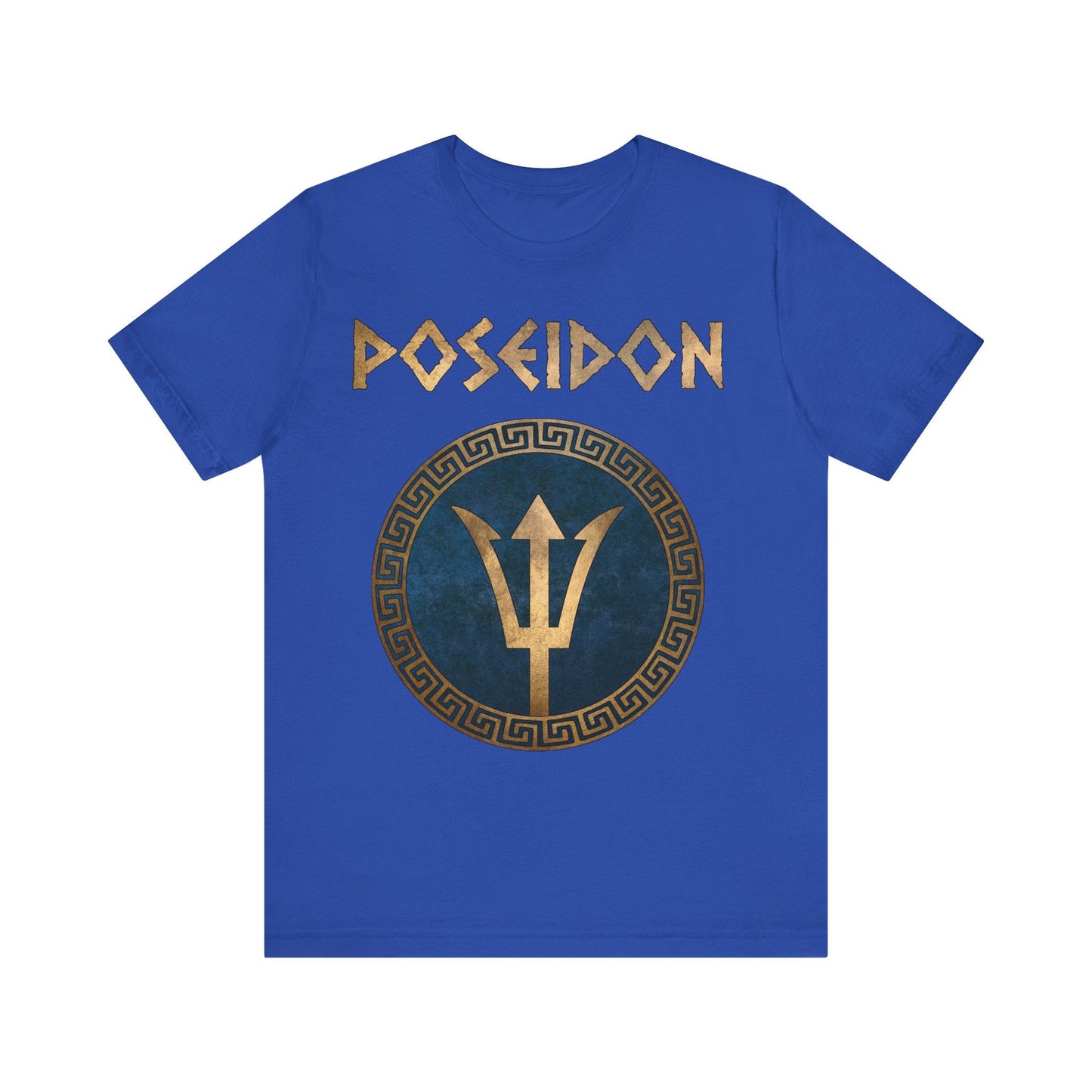 True Royal / S Poseidon Greek God Trident T-Shirt