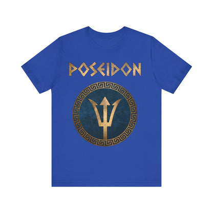 True Royal / S Poseidon Greek God Trident T-Shirt