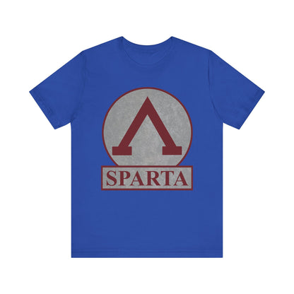 True Royal / S Spartan Lambda Symbol of Lacedaemon Sparta T-shirt