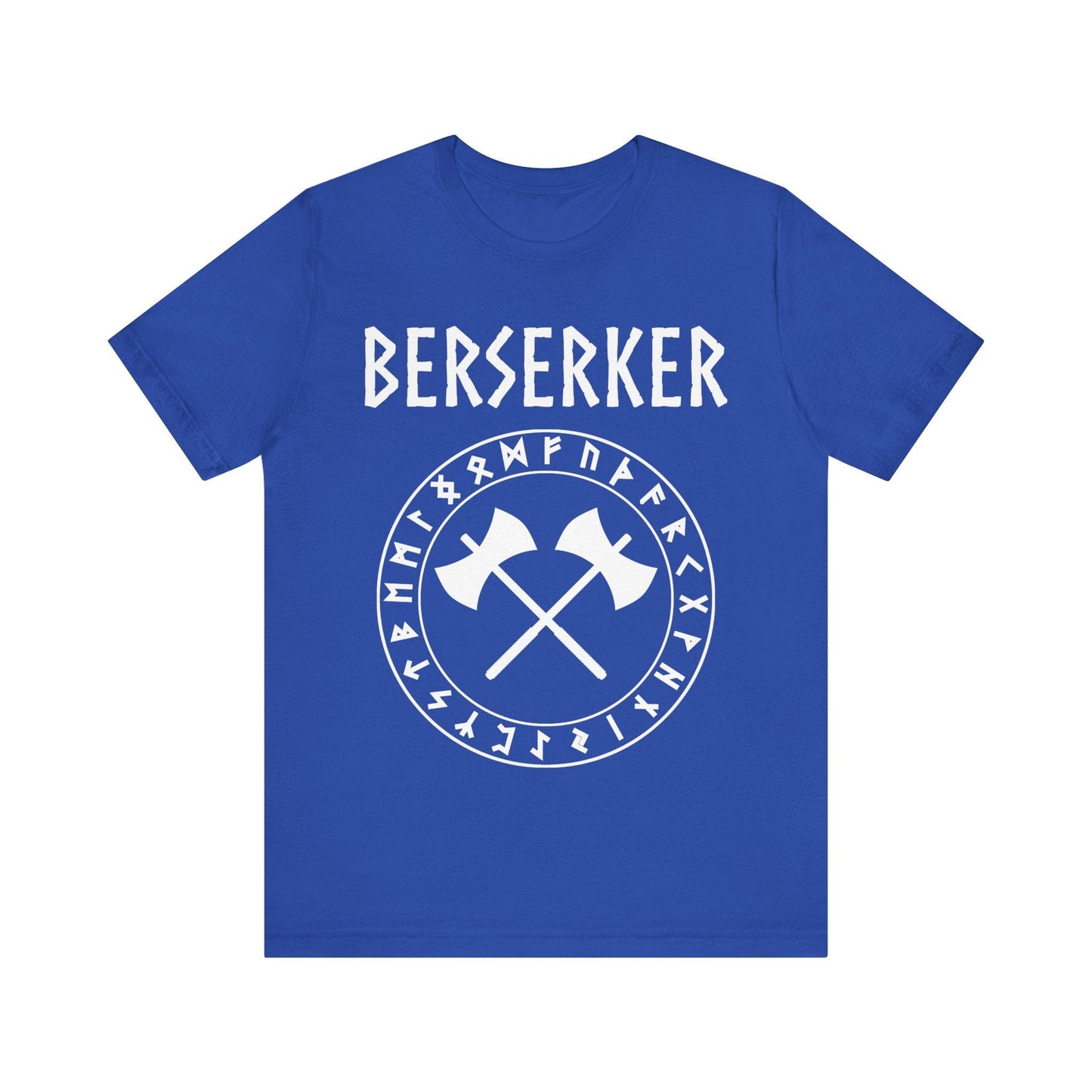 True Royal / S Viking Berserker with Runes T-shirt